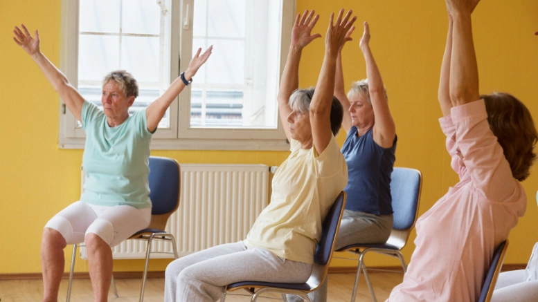 Healthy Senior Chair Exercises Large