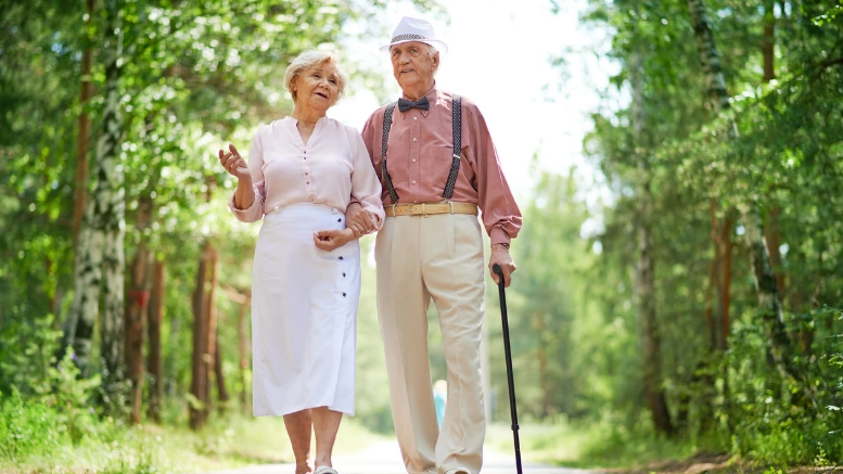 Healthy Senior Neck Pain Elderly Senior Large